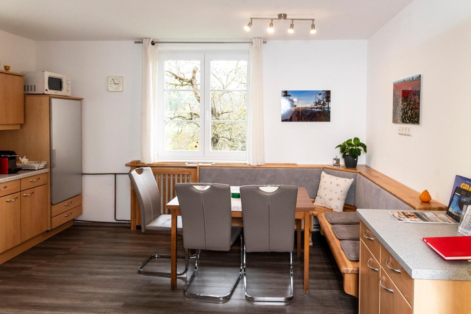 Ferienwohnung Am Labyrinth Semriach Exteriör bild