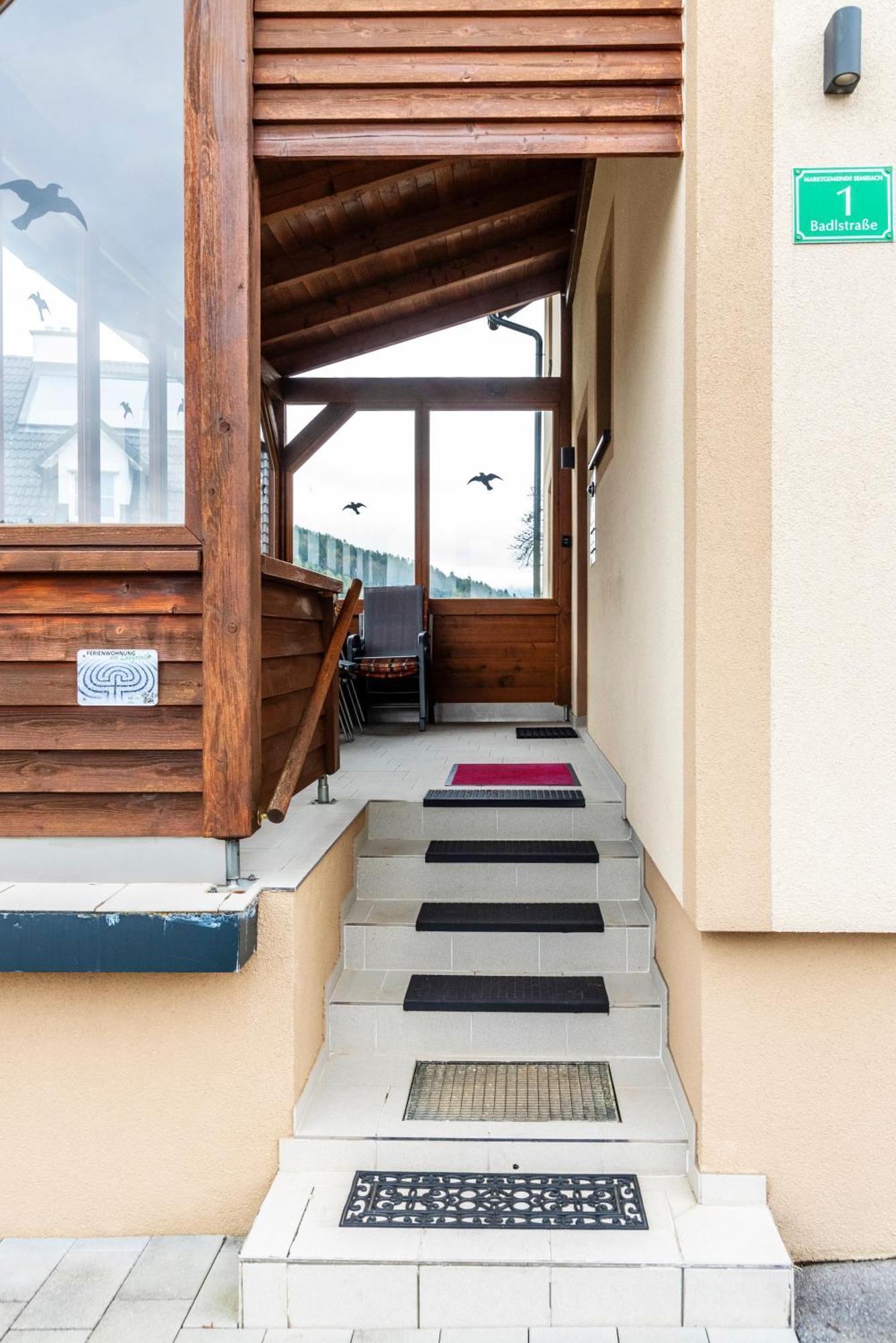 Ferienwohnung Am Labyrinth Semriach Exteriör bild